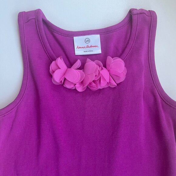 Hanna Andersson Tulle Ruffle Dress (Sz 120) - Picture 2 of 4